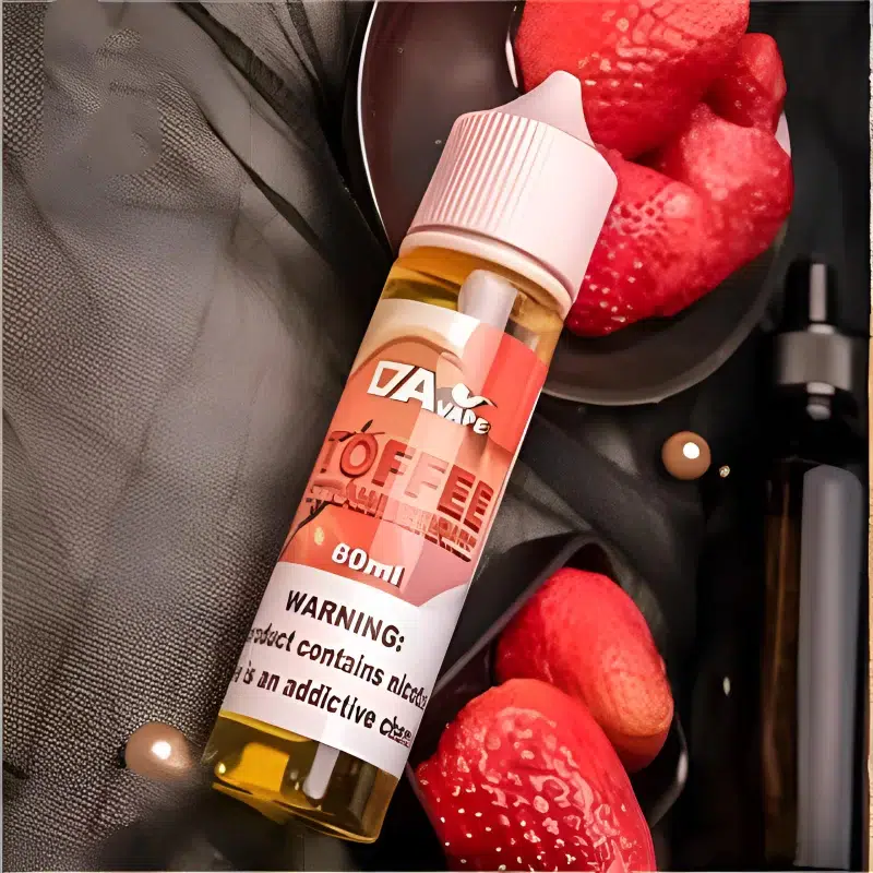 DAVAPE TOFFEE STRAWBERRIES 菸油|草莓太妃糖口味|30ML/60ML(0/30mg)-1 DAVAPE TOFFEE STRAWBERRIES 菸油|草莓太妃糖口味|30ML/60ML(0/30mg)-1
