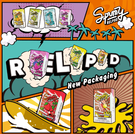 SPUMY 冰熊五代 3顆裝煙彈 3%尼古丁 多種風味可選-3